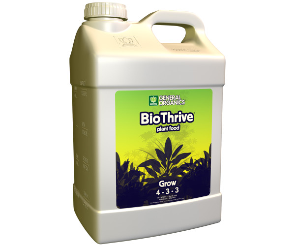 General Organics BioThrive Grow 2.5 Gallons