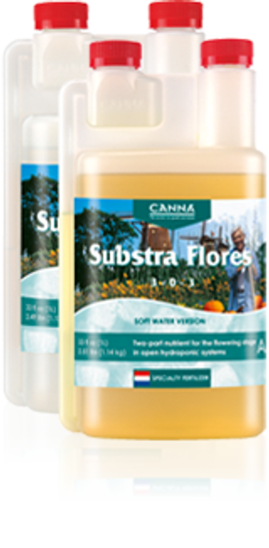 CANNA Substra Flores Set of A & B - Soft Water 5 Liters