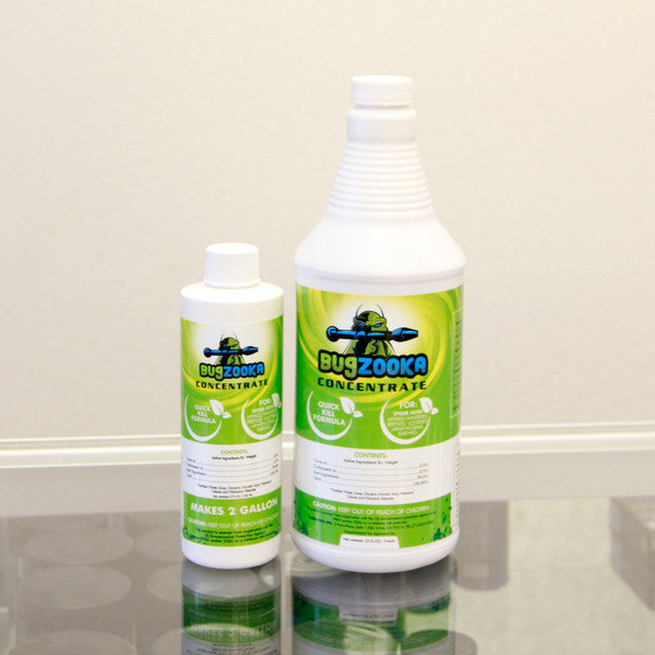 BugZooka Concentrate - 32 oz - Natural Pesticide, Quick Kill Formula 