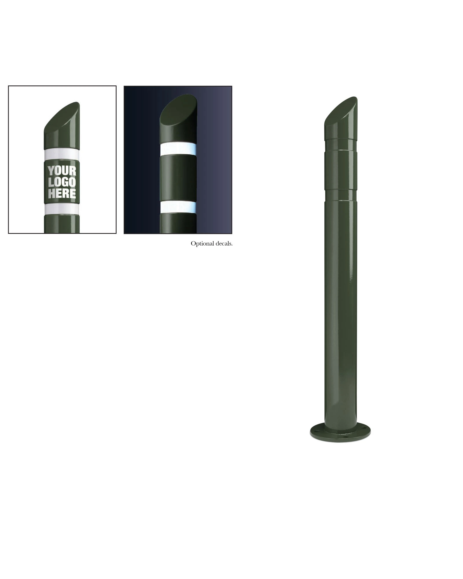 Wedge 289 Bollard