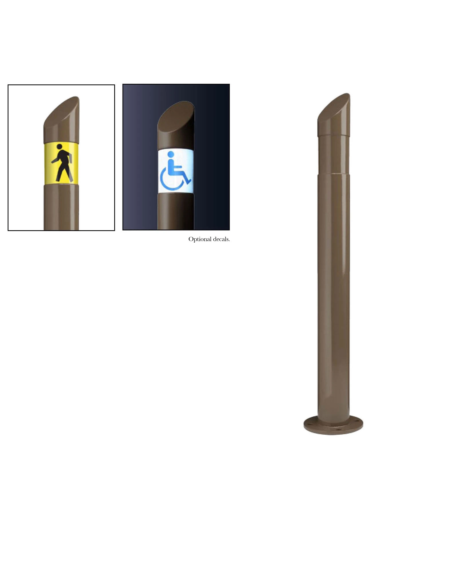 Wedge 489 Bollard