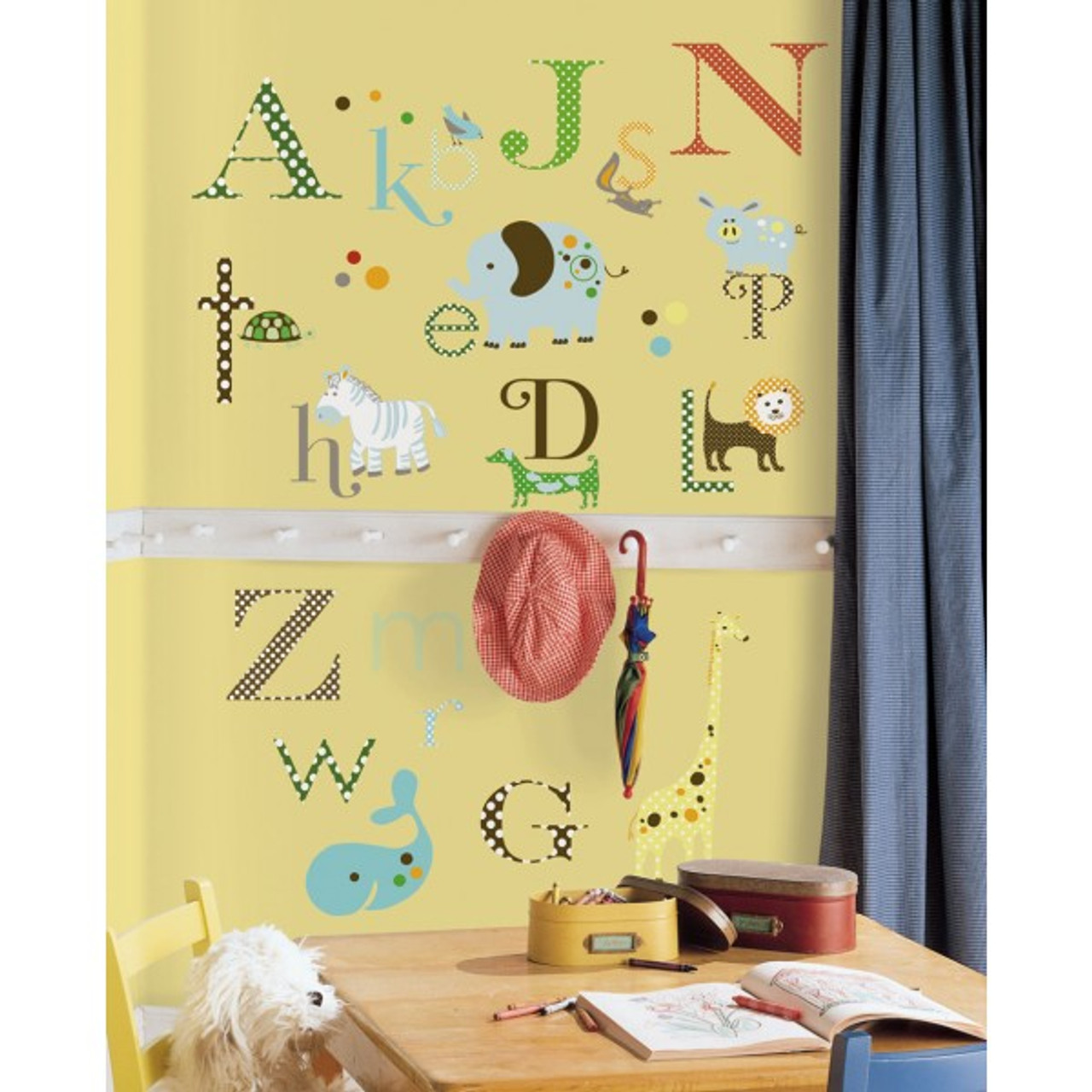 Animals and Alphabet Wall Stickers | Roommates
