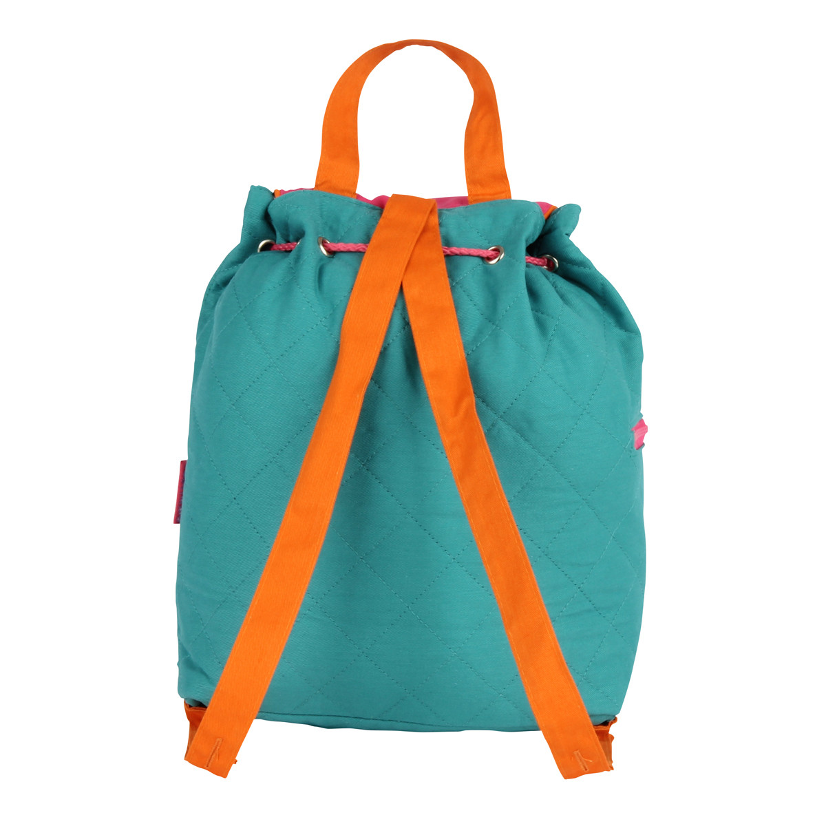 Stephen Joseph Quilted Teal Owl Backpack