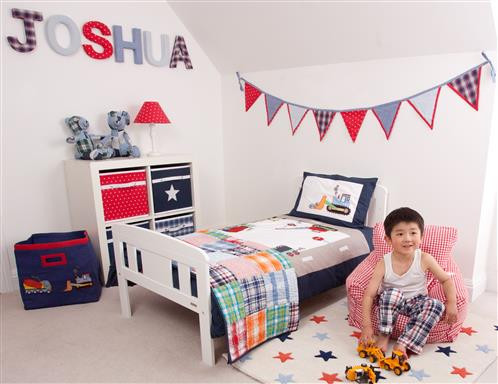 Babyface Trucks & Diggers Duvet Set Cot Bed