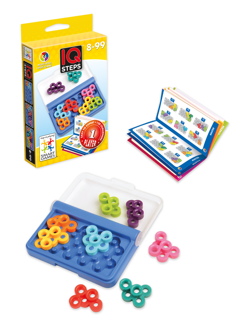 Smartgames Iq 3 Pack Iq Twist Iq Fit Iq Link Smart Toys And