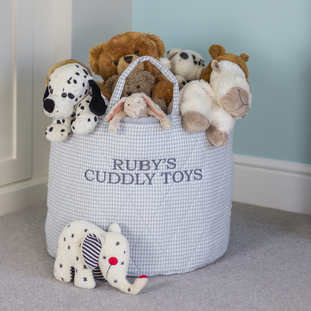 fabric toy storage bag