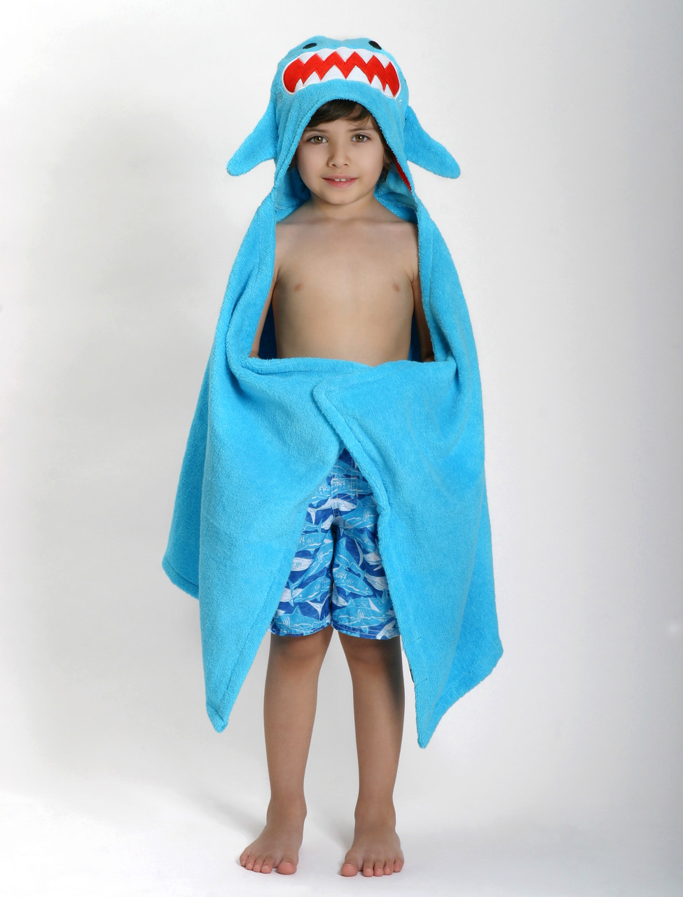 kids shark towel