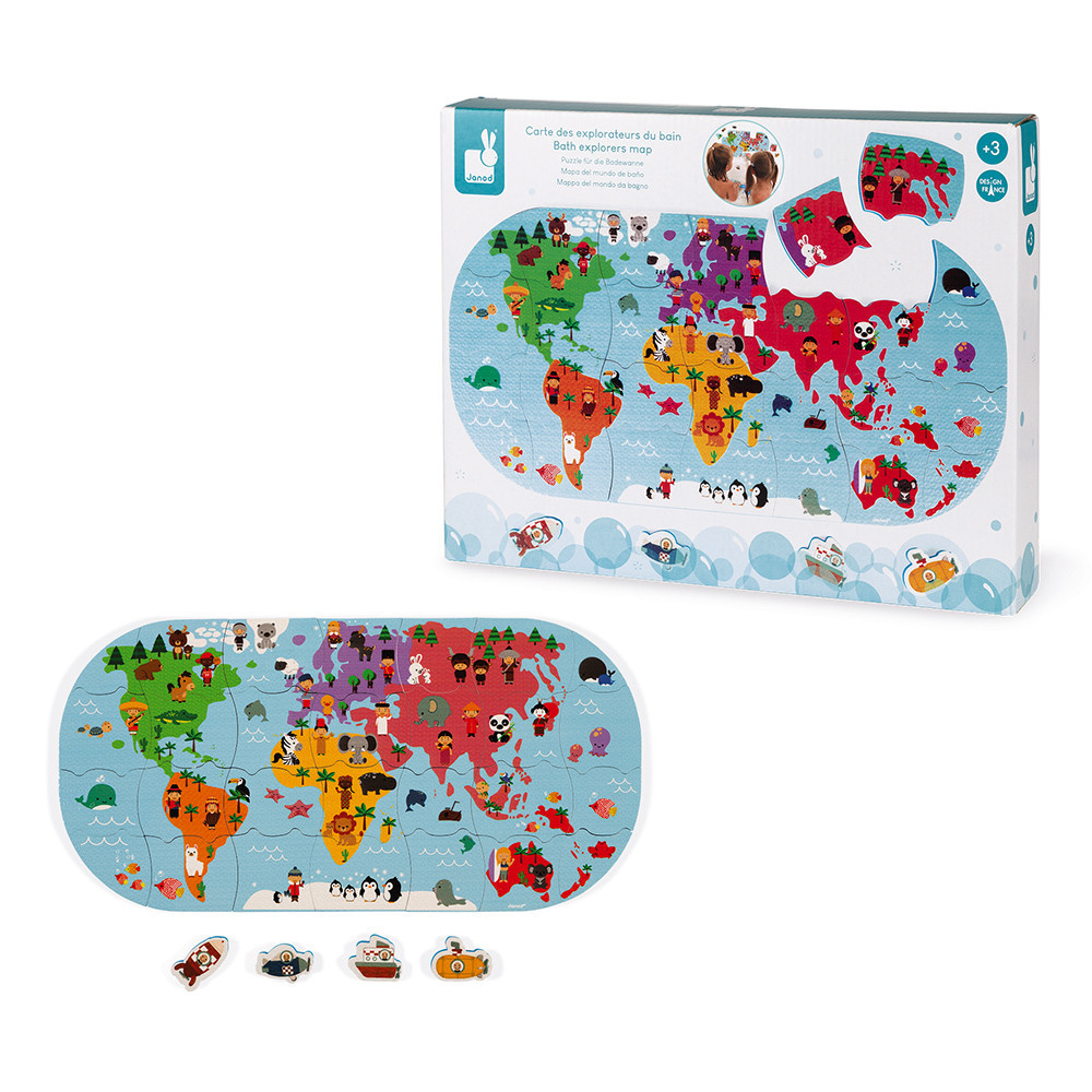 Janod Bath Explorers Map