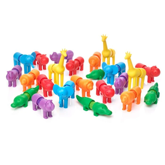 Smartmax My First Safari Animals - Jeu Magnétique 18 Pièces, Éducatif 1 à 5 Ans Jeu Aimant Magnetic
