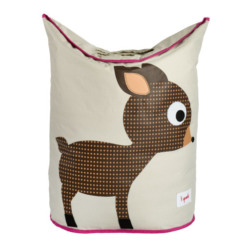3 Sprouts Laundry Hamper Deer - Nursery Storage