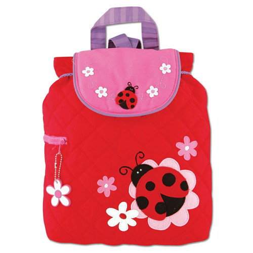 Stephen Joseph Quilted Ladybird Backpack - Kids Backpacks