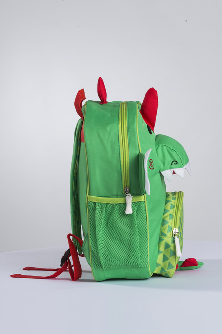 Zoocchini Kids Backpack - Devin The Dinosaur, Green