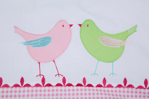 little bird cot bed duvet set