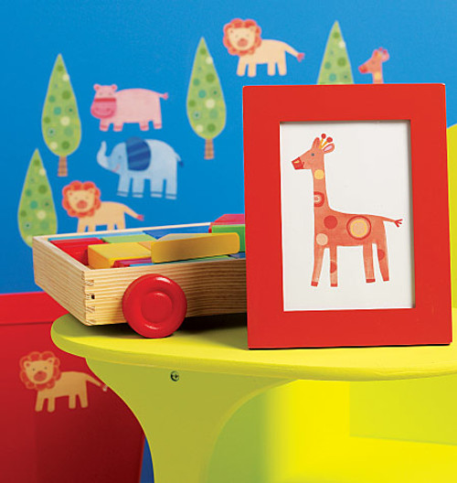 Zoo Pals Wallpaper Cutouts - 25 Per Pack - Kids Wall Stickers