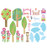 Childrens Wall Stickers - Wallies - Play House Sheet 2
