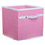 Pink Dotty Storage Box - Childrens Storage