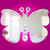 Childrens Mirrors - Baby Butterfly Mirror