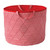 Red Gingham Round Storage Bag