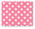 Pink Dotty Letter - Fabric Letters