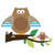 Owl Branch Wall Stickers - Kids Wall Stickers Owl Branch Wall Stickers - Kids Wall Stickers