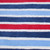 Babyface Blue and Red Striped Rug