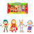 Fiesta Crafts Red Riding Hood Finger Puppet Set