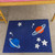 Kiddiewinkles Outer Space and Rocket Floor Quilt - Large