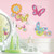 Brushwork Butterfly Wall Stickers