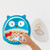 Skip Hop Smart Serve Plate and Bowl Set - Owl - Kids Tableware
