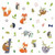 Forest Animals Wall Stickers - Roommates
