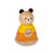 Janod Zigolos Bear Stacking and Rocking toy