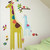 Giraffe Growth Chart - Wallies Wall Stickers - Kids Wall Stickers