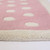 Pink Dotty Rug - Babyface Rugs