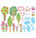 Childrens Wall Stickers - Wallies - Play House Sheet 2