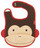 Skip Hop Tuck Away Bib - Monkey - Baby Bibs