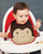 Skip Hop Tuck Away Bib - Monkey - Baby Bibs