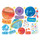 Childrens Wall Stickers - Wallies - Solar System Sheet 2