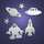 Kids Mirrors - Space Set Mirror