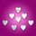 Kids Mirrors - Mini Hearts Mirror