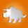 Kids Mirrors - Triceratops Mirror