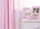 Pink Gingham Pleated Curtains with Lining - Childrens Bedding