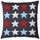 Multi Star Cushion - Childrens Bedroom