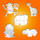 Jungle Animals Mirrors Bundle
