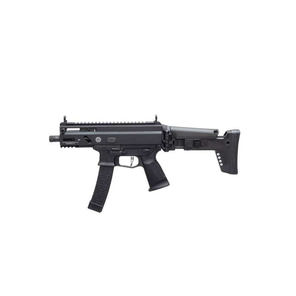 Grand Power Stribog SP9A3S 9mm 5" SBR Enhanced Black