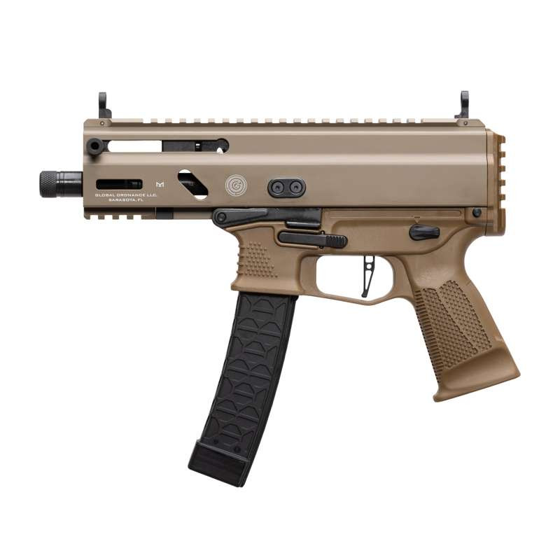 Grand Power Stribog SP9A3S 9mm Sub Pistol FDE