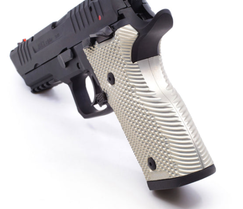 Arex Alpha Aluminum Grips Silver