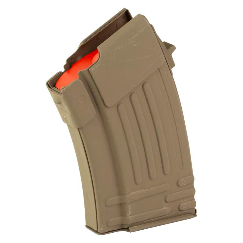 Global Ordnance Magazine AK47 10 Round Steel 7.62x39 FDE