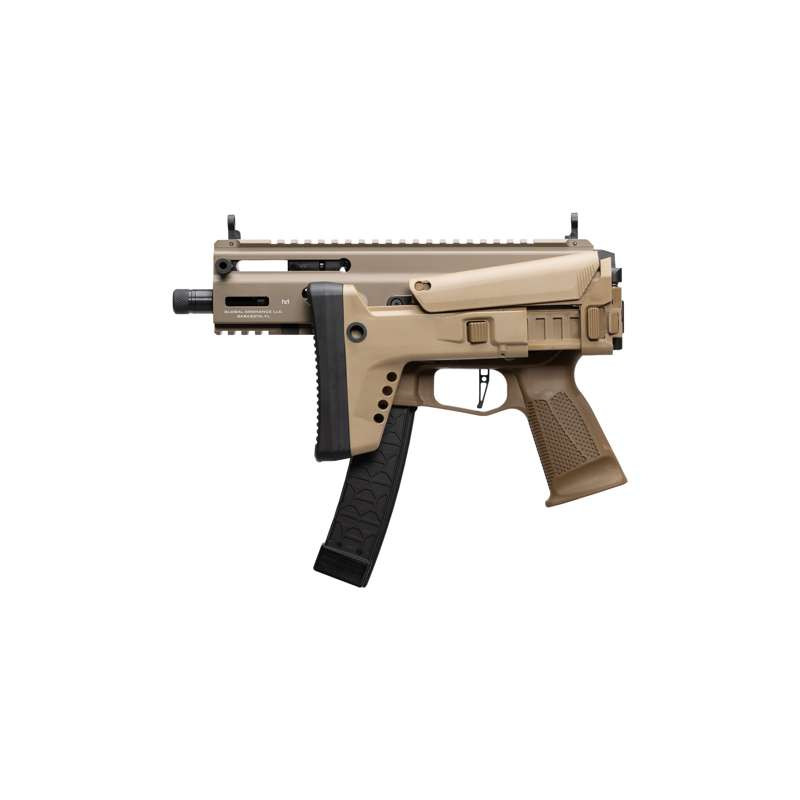 Grand Power, Stribog SP9A3S 9mm 5" SBR Enhanced FDE
