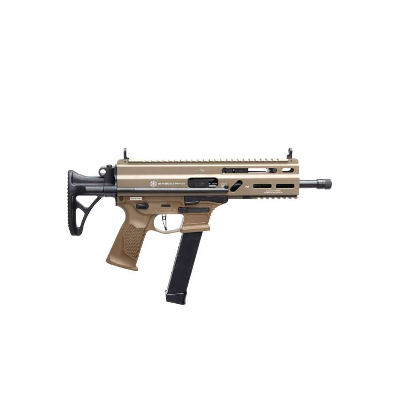 Grand Power Stribog SP9A3G 9mm 8 Inch SBR PDW Stock FDE