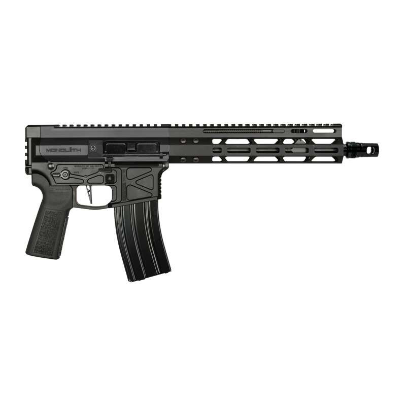 GO Monolith Pistol 5.56 12.5" 1/7 Twist Monolith Barrel Taper Lock MUT Brake with B5 Grip 1913 Rail